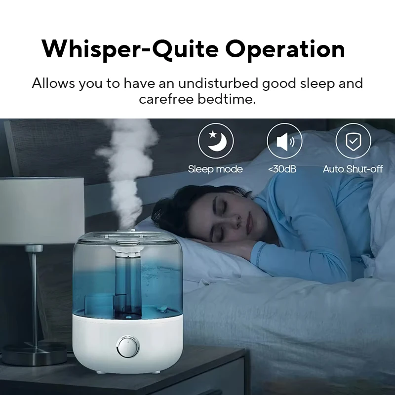 KINSCOTER 3L Air Humidifier Professional Large Capacity Home Humidifier Plant Mist Aroma Diffuser with Remote Control Timer image 4