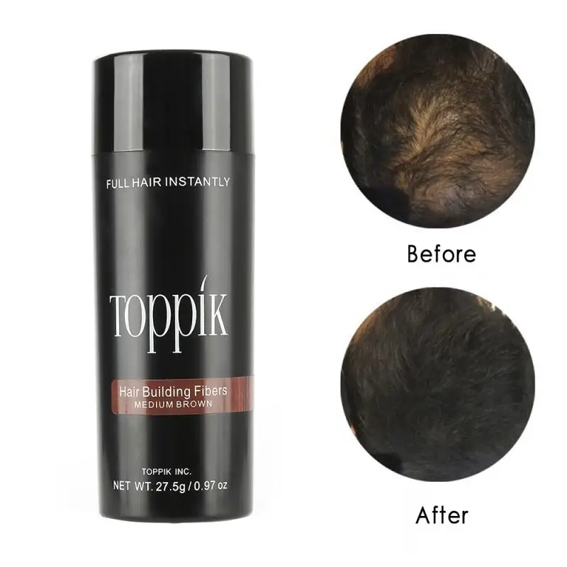 Hair Building Fiber Powder Spray Instant Salon Hair Care Keratin Powder Hair Regrowth Fiber Applicator Hair Loss Product Growth