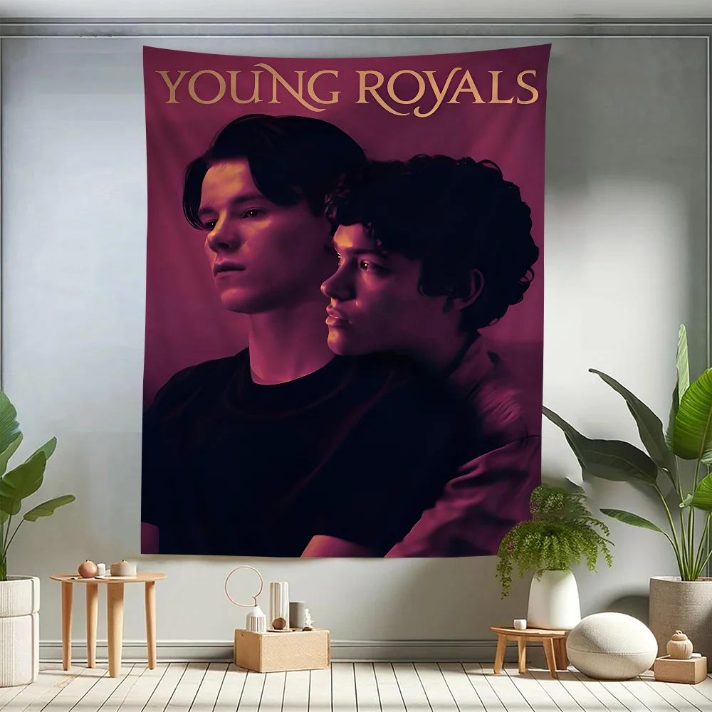 Young Royals Printed Large Wall Tapestry Art Science Fiction Room Home Decor Decor Blanket