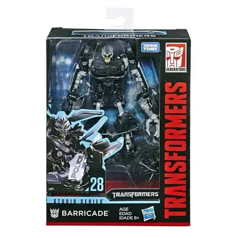 

Original Takara Tomy Hasbro Transformers Toys Classic Movie 10th D Level Studio Series SS28 Barricade Rollbar Action Figures