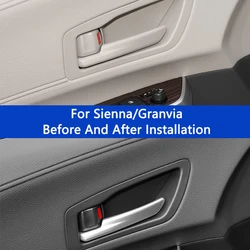 TAJIAN Car Door Inner Handle Interior Accessories For 20-23 Toyota series RAV4/Highlander/Kluger/Corolla/Sienna/Cross