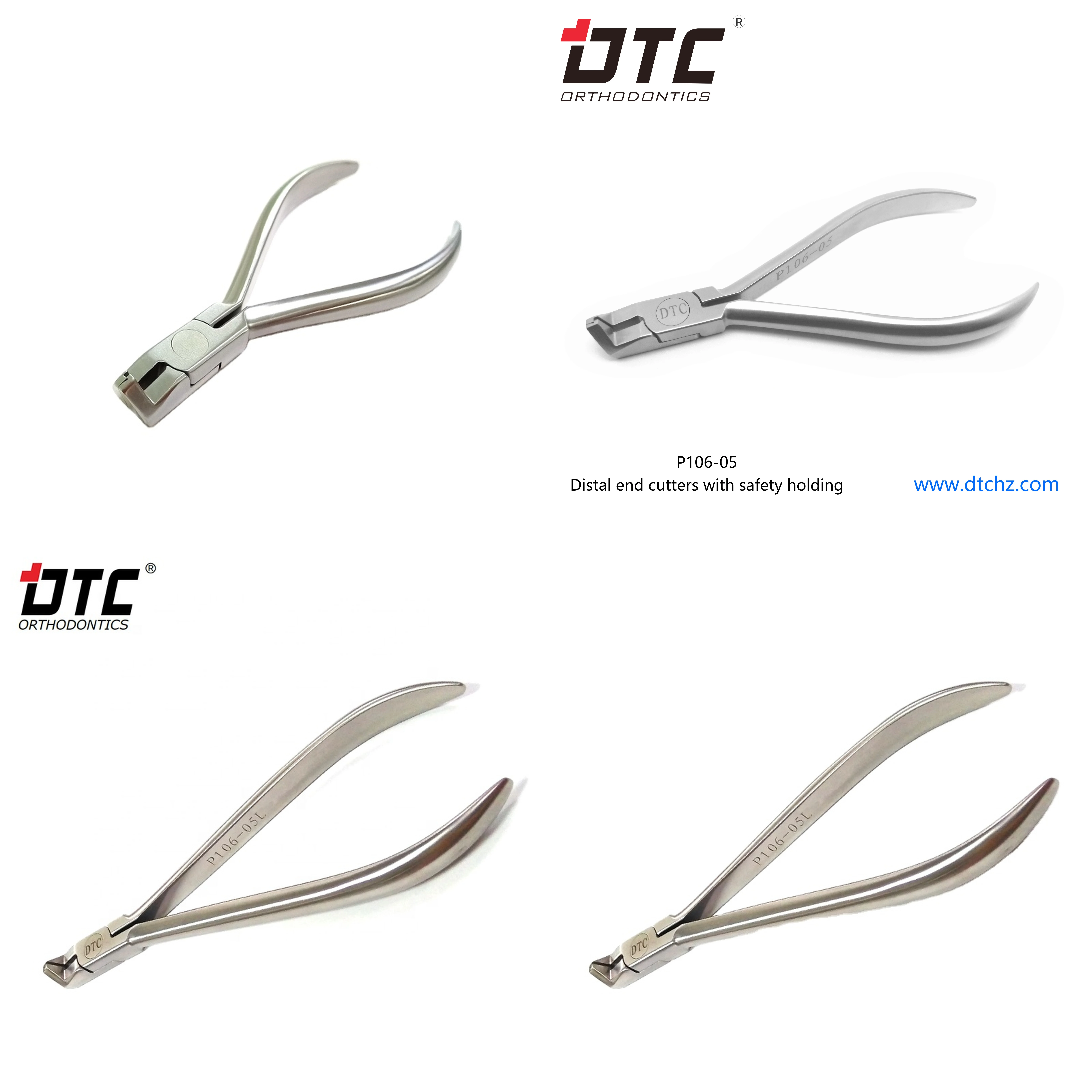 Orthodontic Dental Pliers, Metal, High Performance Distal Shears, With Safety Fixtures CE Certified Class I