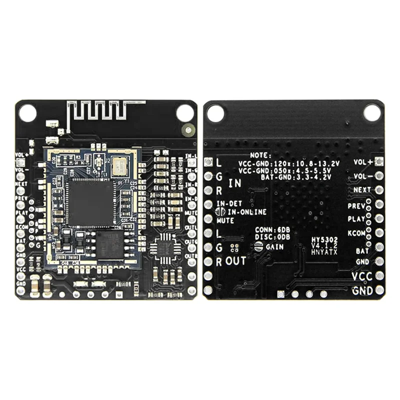 A45U DC 5V/12V Modulo musicale Bluetooth APTX/ATPXHD Programmazione Amplificatore audio Auto Aggiungi funzione Bluetooth Scheda fai da te