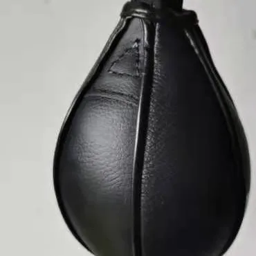 Pure Cowhide Punching Ball Pear Boxing Bag Training Reaction Speed Speed Balls Muay Thai Punch Boxe Fitness Equipment Training