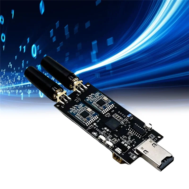 【HOT-SELL】محول RF V2 لأداة اختبار الترددات اللاسلكية ذات الترددات اللاسلكية Evil Crow تتميز وحدات CC1101 المزدوجة لهجوم RF المتقدمة