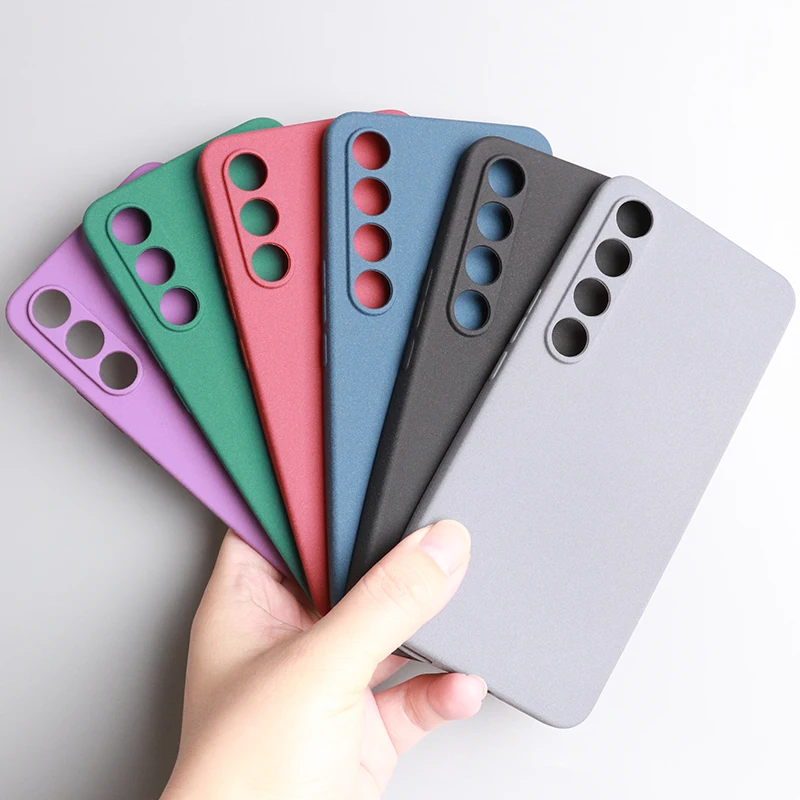 Slim Sandstone Silicone Case For Meizu 21 Note 20 18s 18 17 PRO 20 Classic 10 18X 17 Soft Matte Frosted Skin Protector Cover