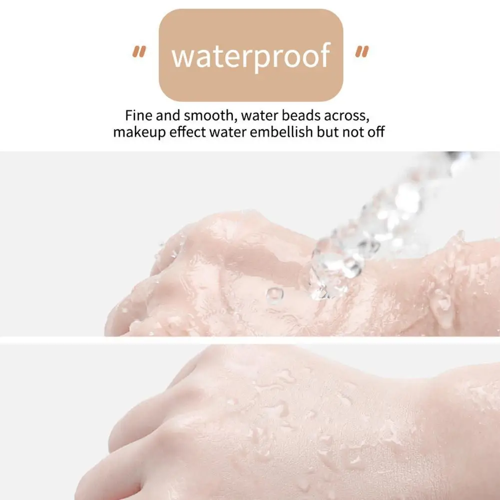 25ml Moisturize Cosmetics Liquid Foundation for Effective Concealing Waterproof Sweat Resistant Long Lasting Makeup
