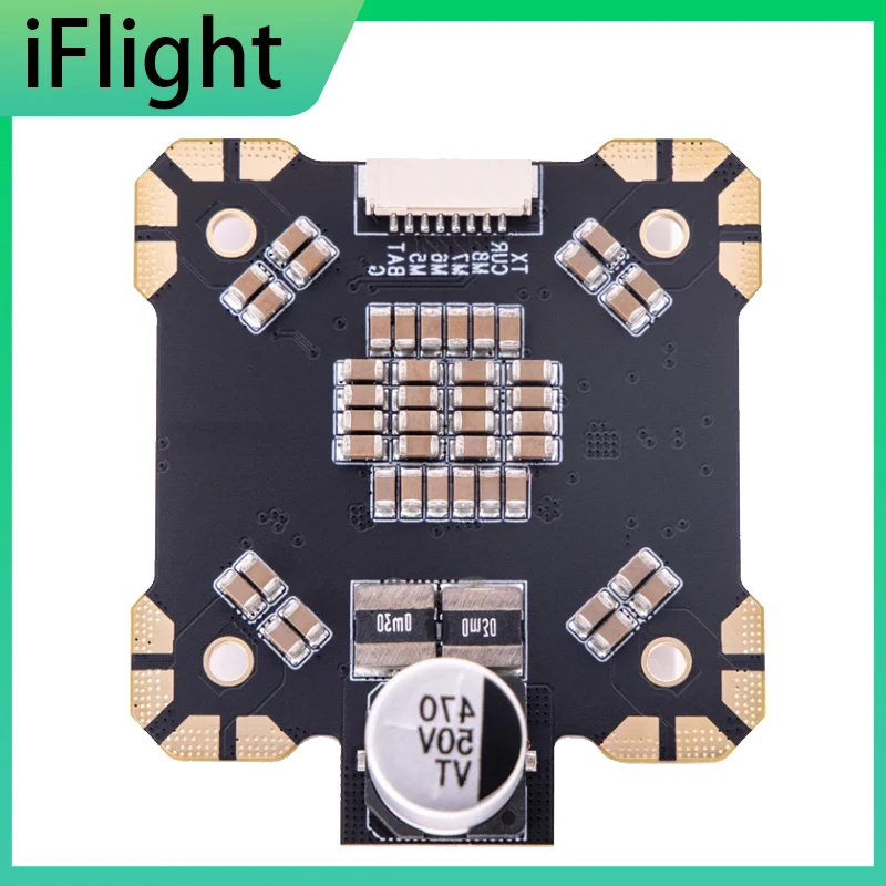 

iFlight BLITZ PDB Pro поддержка входа LIPO 4-8S с монтажным отверстием 35*35 мм для деталей дронов FPV X-CLASS/ Cinelifter