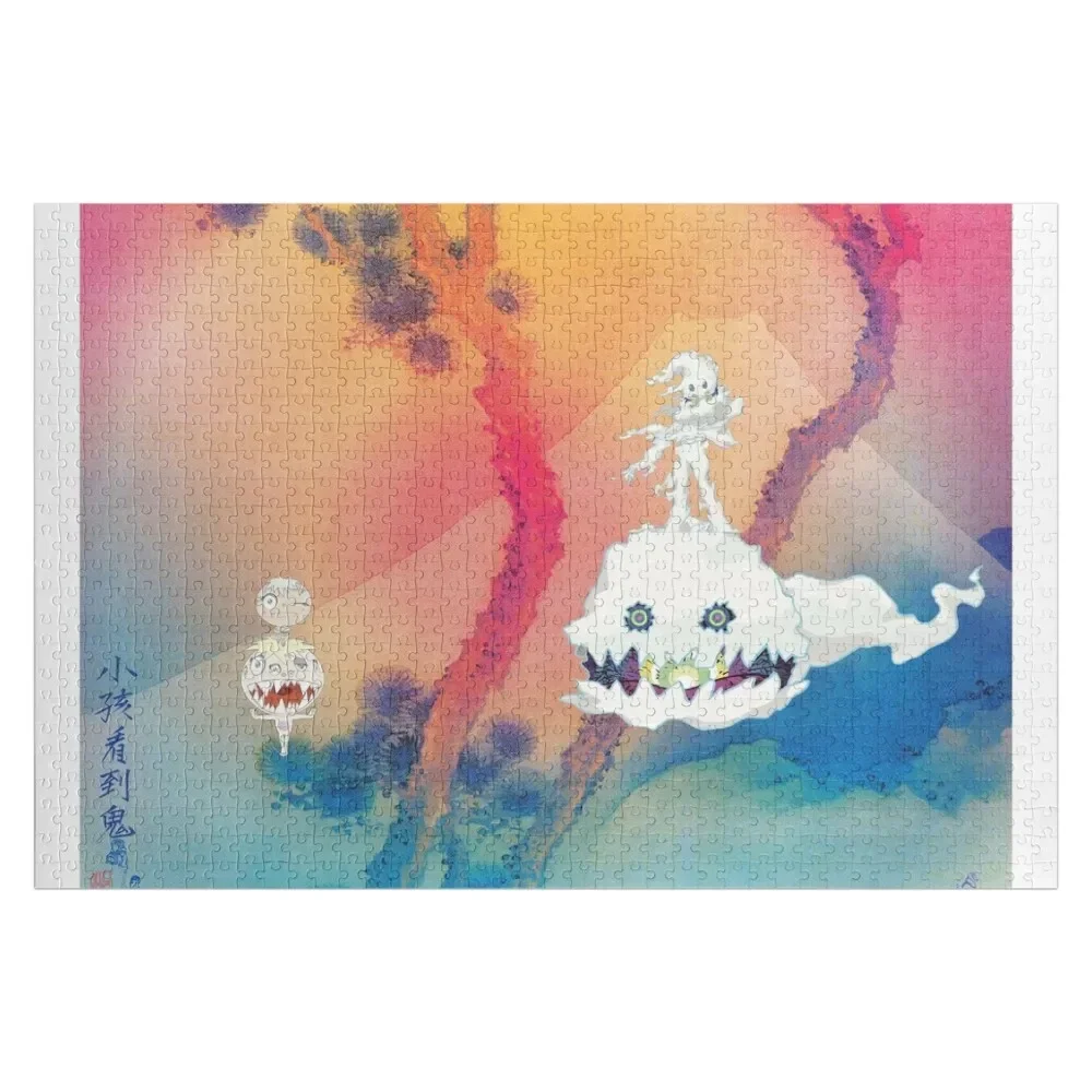 

kids see ghosts Jigsaw Puzzle Wooden Decor Paintings Wooden Jigsaws For Adults Wood Name Puzzle