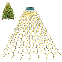 400LEDs ab/abd Plug noel ağaç ışıkları dize tatil peri şelale Garland Lighs düğün yeni yıl paskalya ev partisi için