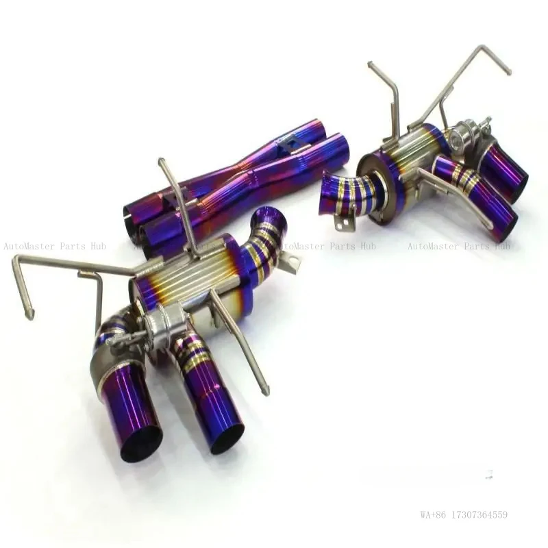 

Выхлопная система OEM для F12-812 Superfast 6.3L V12 2015-2020 с вакуумным клапаном и глушителем для модификации звука автомобиля