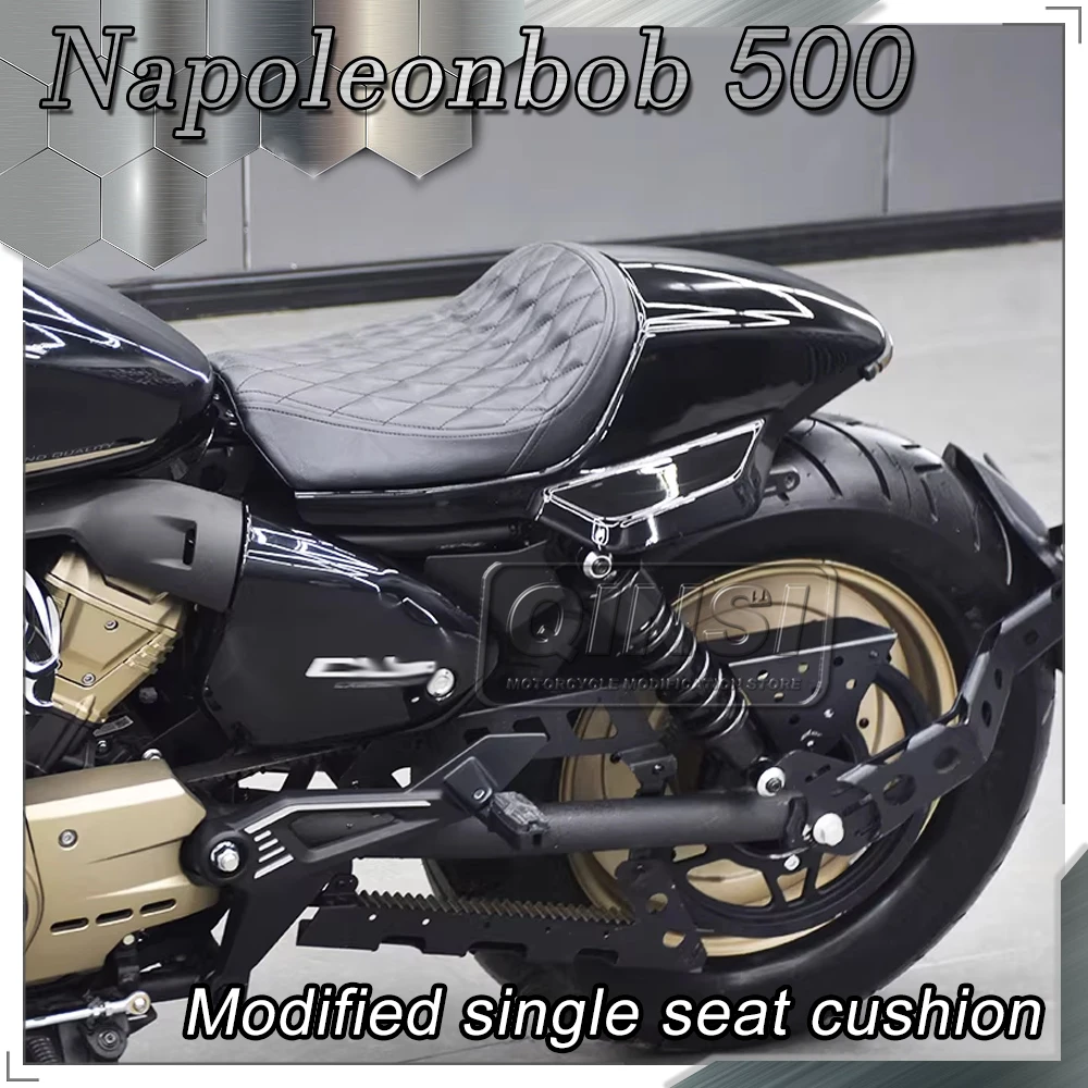 

Motorcycle Sports Style Comfortable Retro Single Seat Cushion For BENDA NAPOLEON BOB 500 NapoleonBob 500