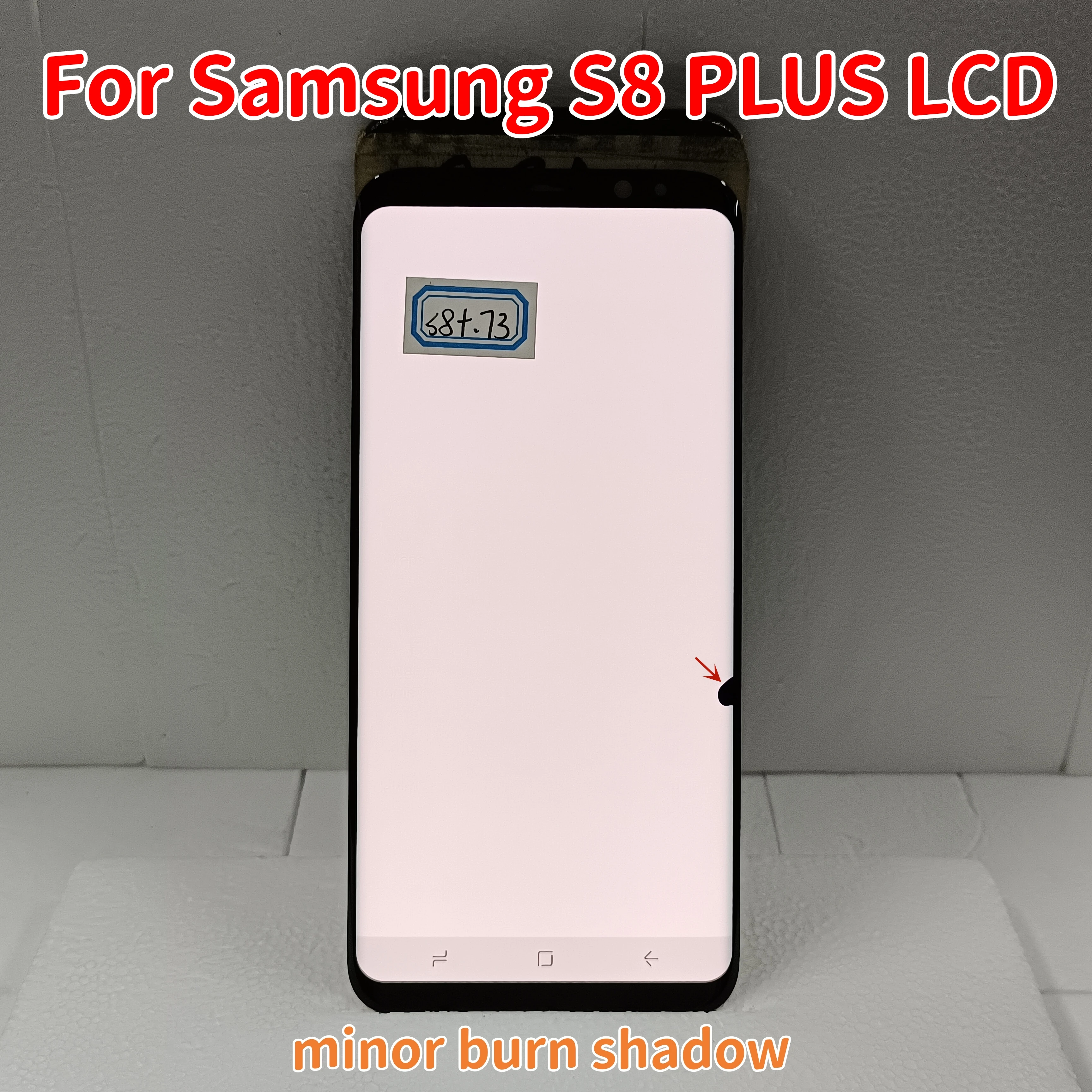 

ЖК-дисплей 6,2 дюйма для Samsung Galaxy S8 + G955 G955f, сенсорный экран с дигитайзером и рамкой для G955, G955n, G955fd, G955u