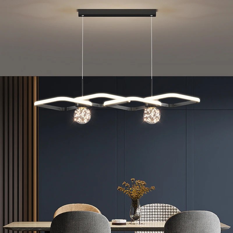 Modern dining room lamparas decoracion hogar moderno smart Pendant lights decoration salon Chandeliers for dining room