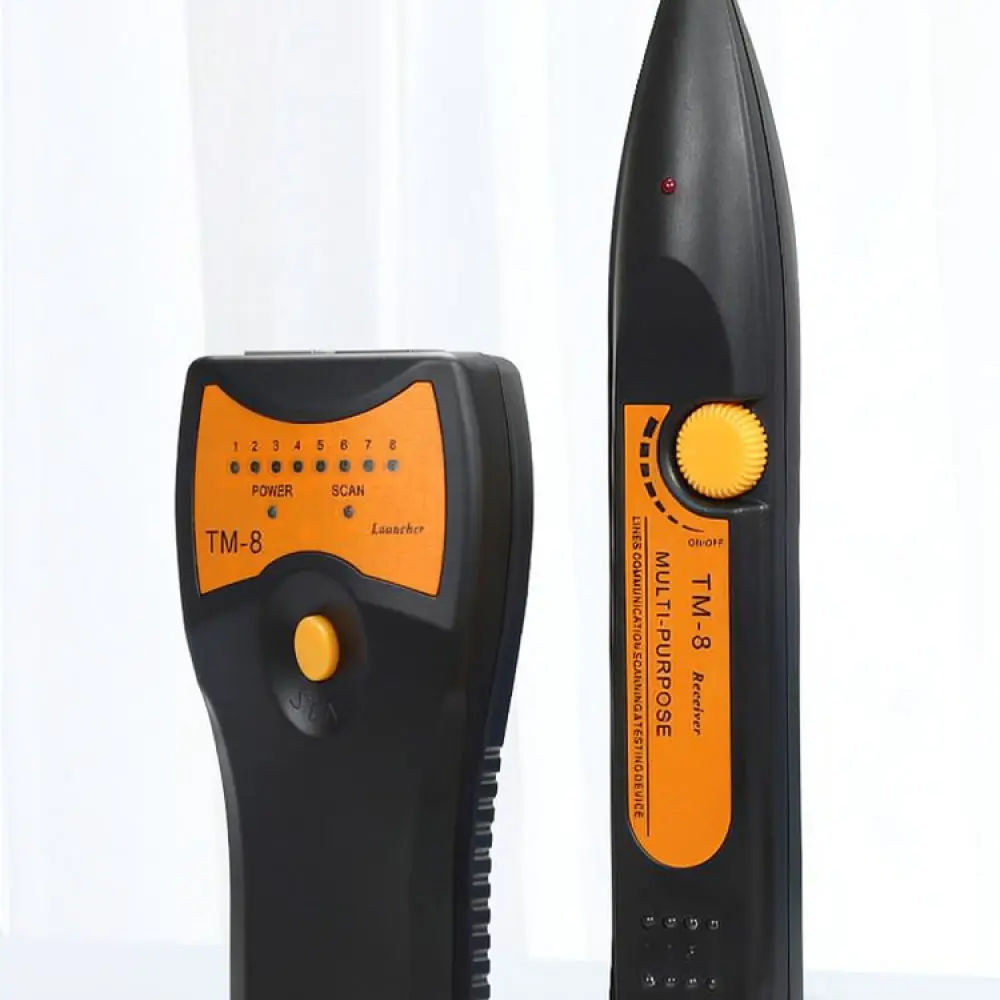 For For Tianma TM 8 Network Cable Tracer Tester Wire Scanner Telephone Line Diagnostic Fault Locator Tool Professional