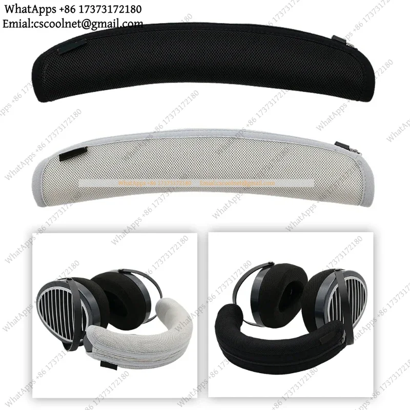 k3 Breathable Mesh Zippered Headband Cover for HIFIMAN Edition XS Headphone Replacement Part