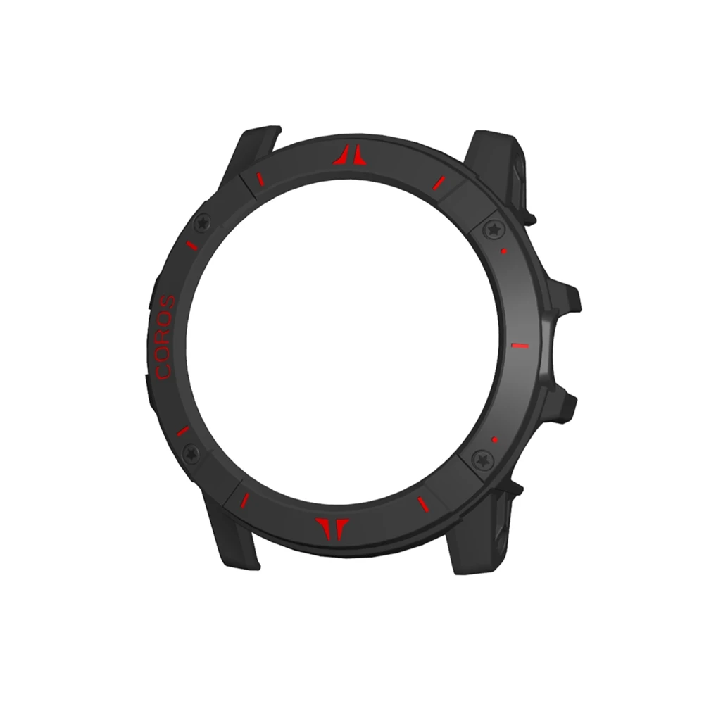 Custodia protettiva per COROS VERTIX 2S Smart Watch Frame Protector PC Soft Shell