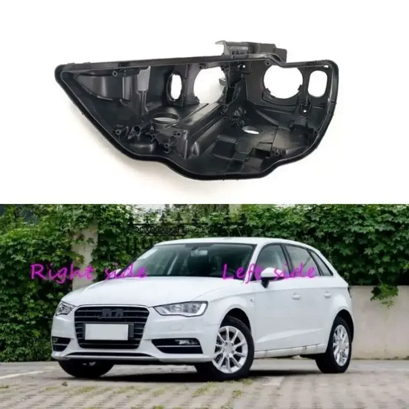 

Headlight Base For Audi A3 2013 2014 2015 2016 Headlamp House Car Rear Base Front Auto Headlight Back House