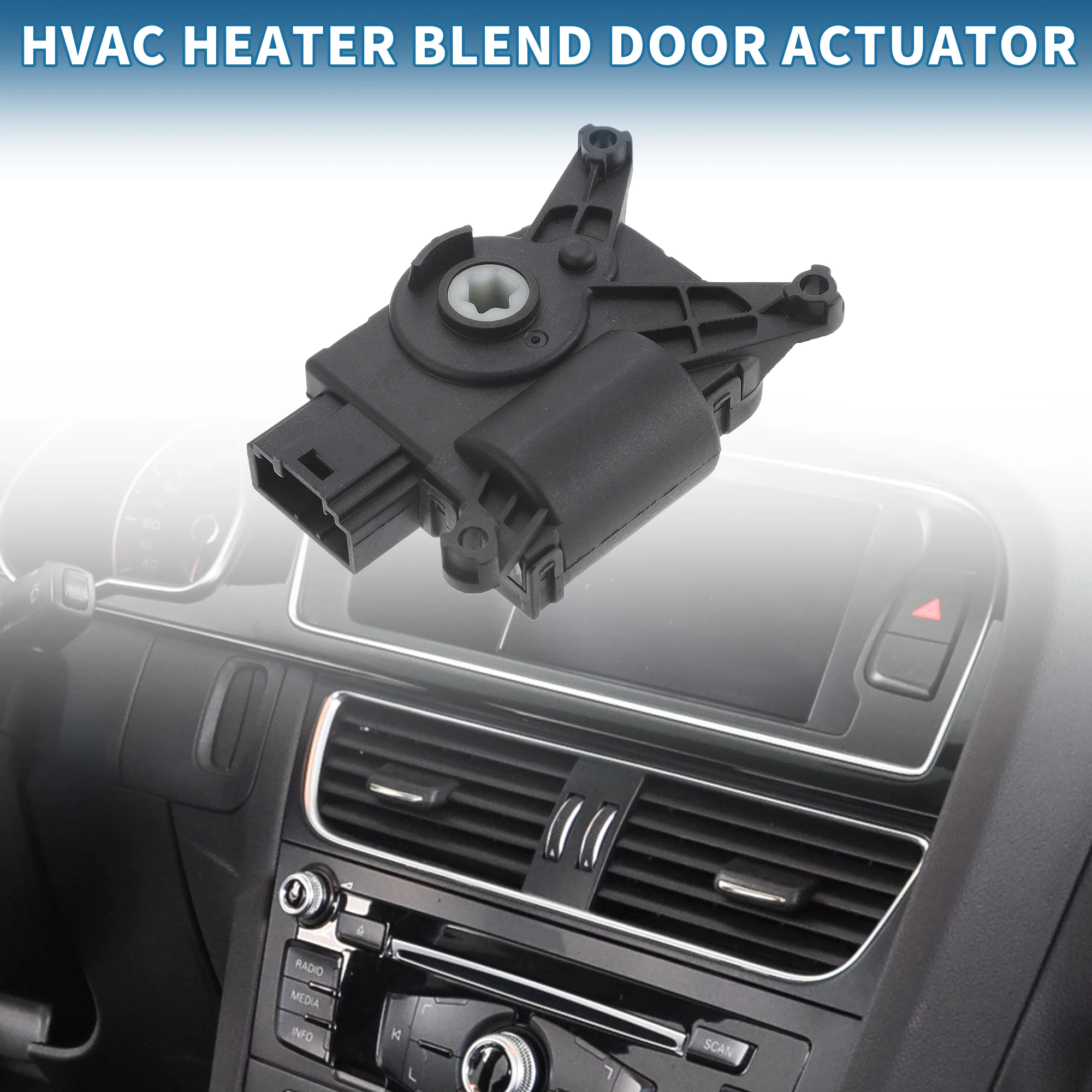 UXCELL No.5Q0907511 HVAC سخان مزيج مشغل التحكم في الباب لفولكس واجن جولف 15-21