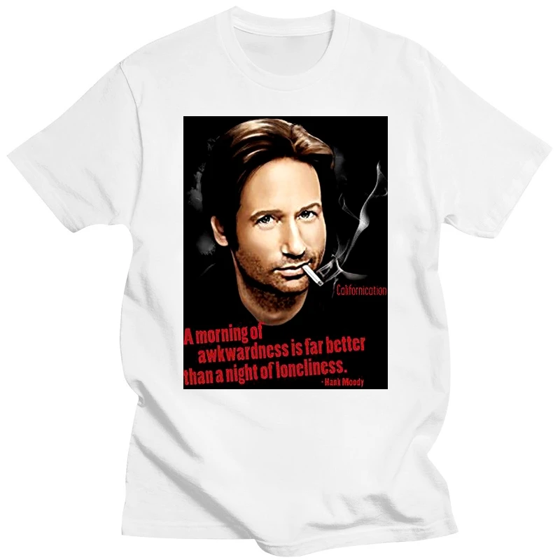 Showtime Californication Morning Night Licensed Adult T Shirt Casual Cool Pride T Shirt Men Fashion New Unisex Tshirt Free