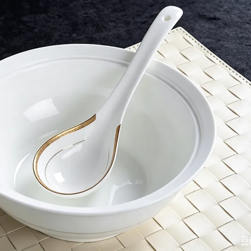 Bone china soup ladle, large s - Korean Kitchen Gadgets ulasan dan harga