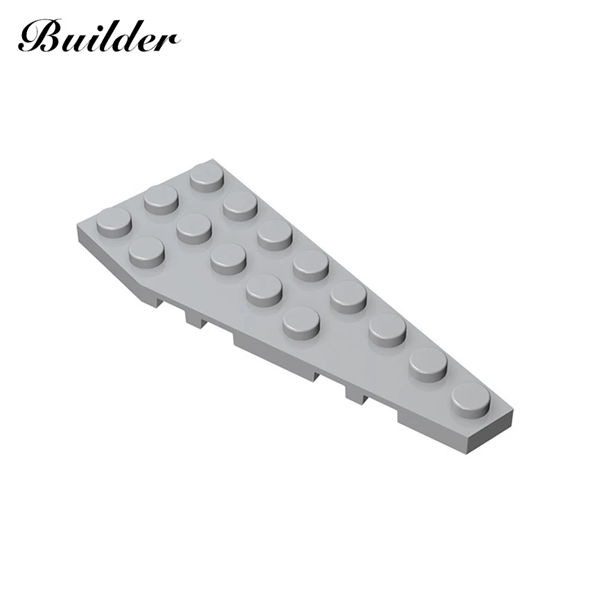 

Little Builder 50304 DIY 3x8 Building Blocks 10pcs Technological Wedge Plate MOC Creativity Compatible Bricks Children Toys