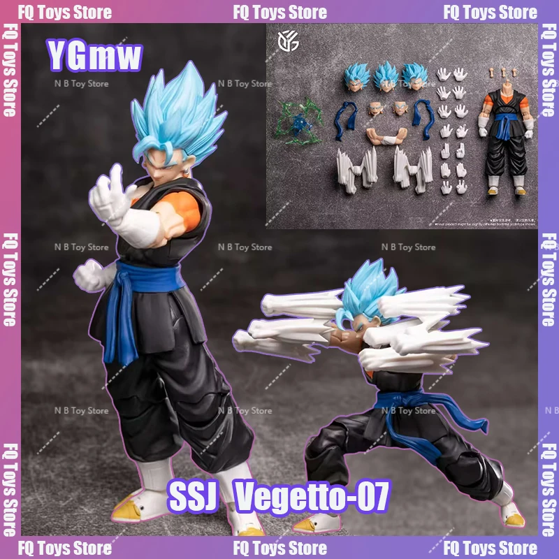 

In Stock YGmw Studio OC Toys Dragon Ball Dragon Ball Heroes Fusion Warrior Vegito 07 Action Figure Toy Collection Gift