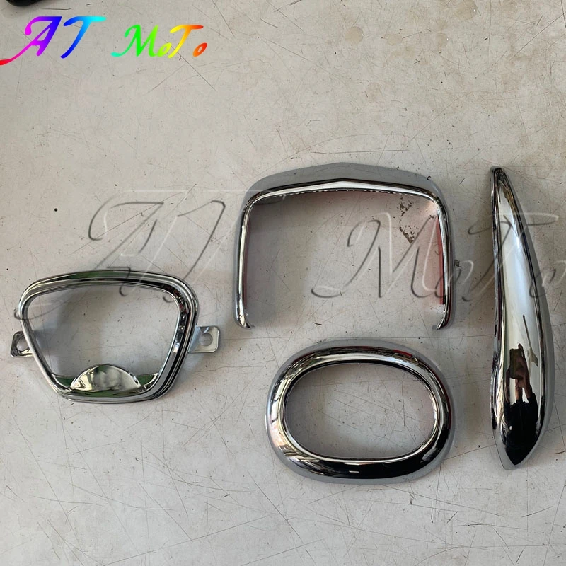 Suitable for Dior  DIO50 Giorno AF24  motorcycle electroplating modified decorative parts chrome plated decorative parts view 3