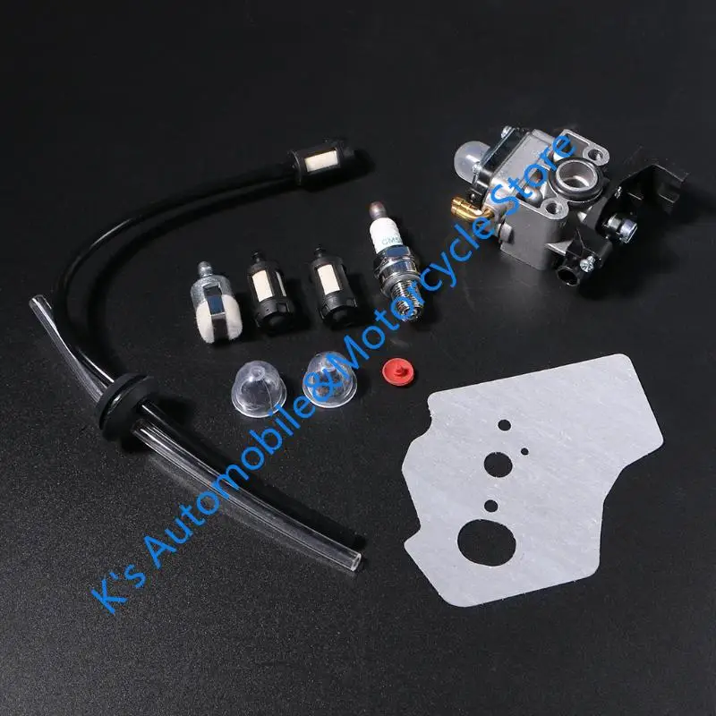 

Q39F Upgraded Carburetor Carb Gasket for Spark Plug Line Hose For GX25 GX35