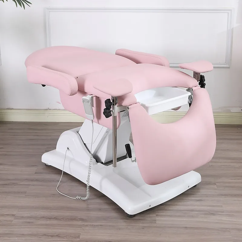 Electric physiotherapy bed Medical gynecological examination bed Beauty bed Beauty sa lon multi-functional folding tattoo chair