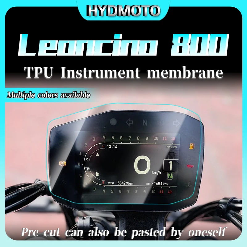 

Для Benelli Leoncino 800 LEONCINO 800 электронная приборная панель HD защитная пленка Пленка от царапин Защитная пленка для экрана мотоцикла