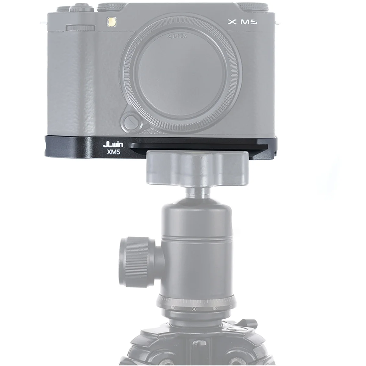 X61A_JLwin voor Fuji Camera Quick Release Plate Quick Release Plate Zwart