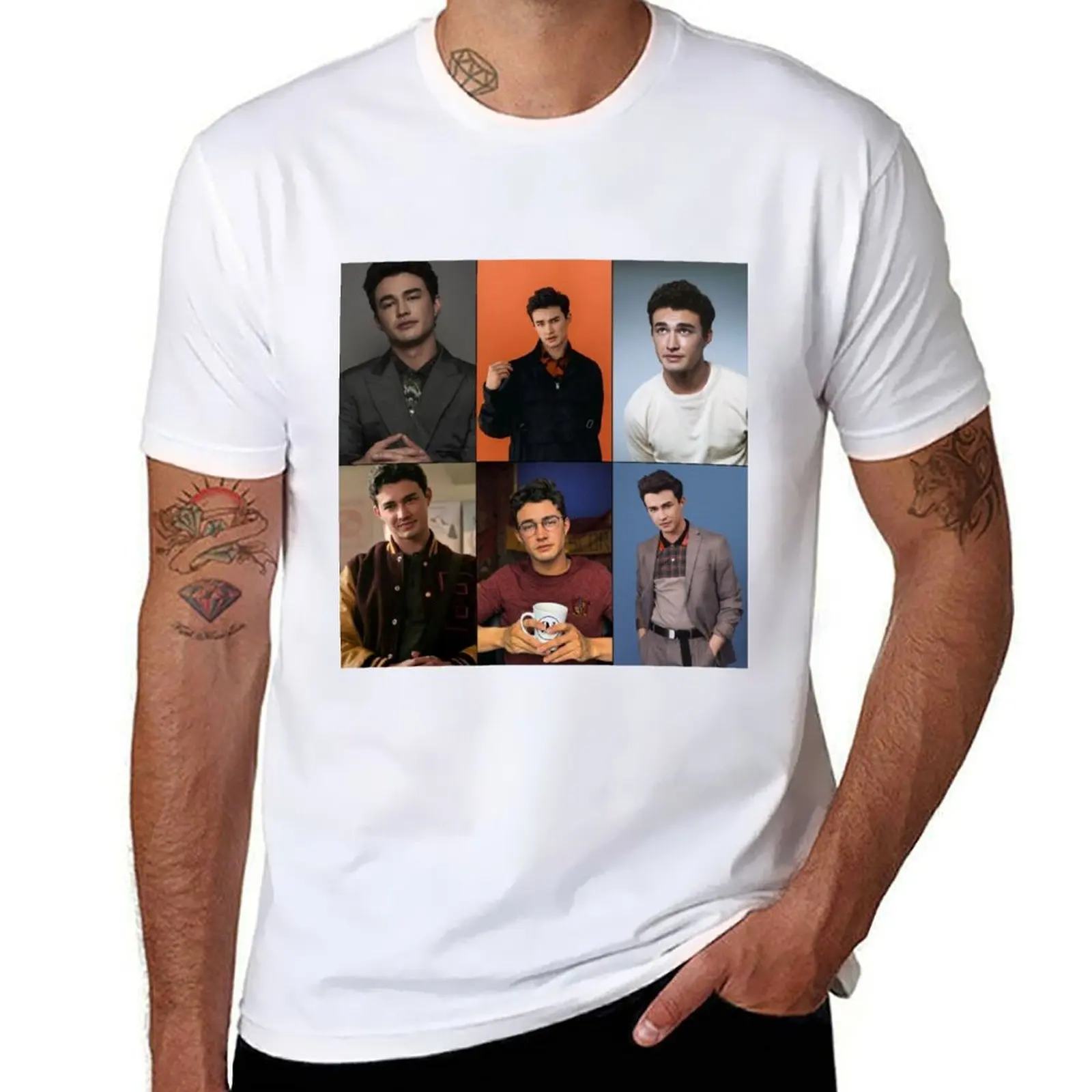 gavin Leatherwood T-Shirt Large Size Casual Tee Shirt