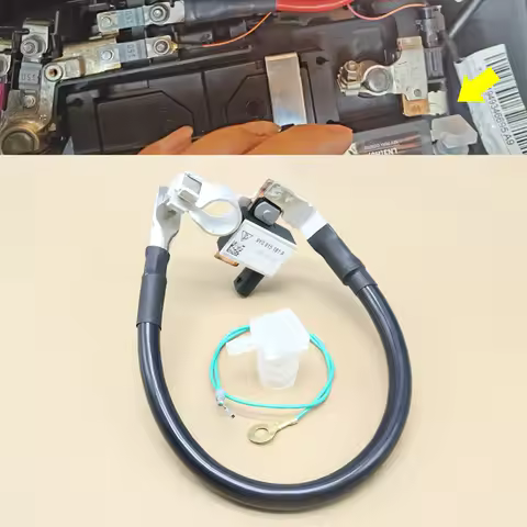 For Porsche Cayenne 2018-2023 Car Lithium Battery Replacement Lead-acid Battery Repair AGM Battery Terminal Sensor Wire Cable