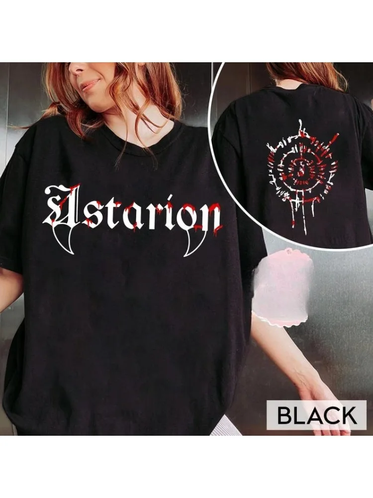 Astarion Baldurs Gate 3 Astarion t-shirt jeu vidéo coton chemise Astarion Rogue Vamp graphique t-shirts Harajuku été femmes hommes haut