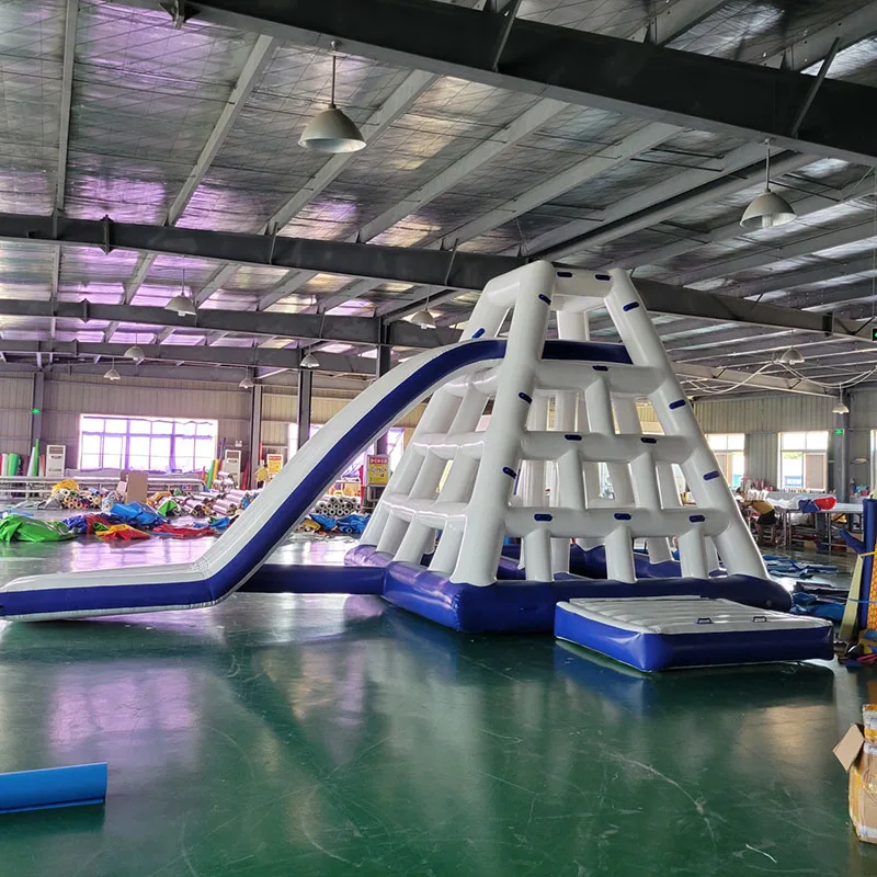 

PVC inflatable sea river surface large inflatable slide play water entertainment toy water amusement