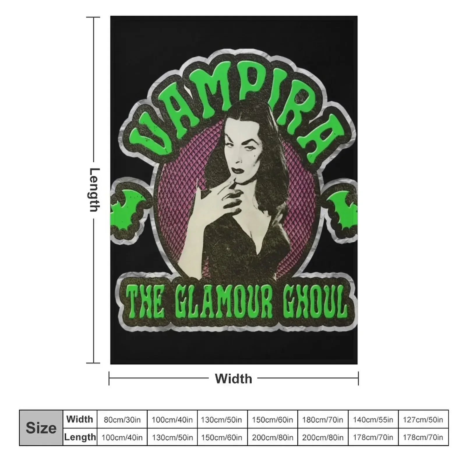 VAMPIRA Throw Blanket warm for winter Comforter Blankets For Baby Blankets