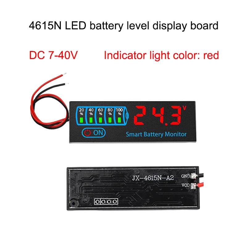 Bms 3S Lithium Batterij Li-Po Li-Ion Capaciteit Test Indicator Niveau Board Power Display Lading Led Tester voor Elektrische Tool