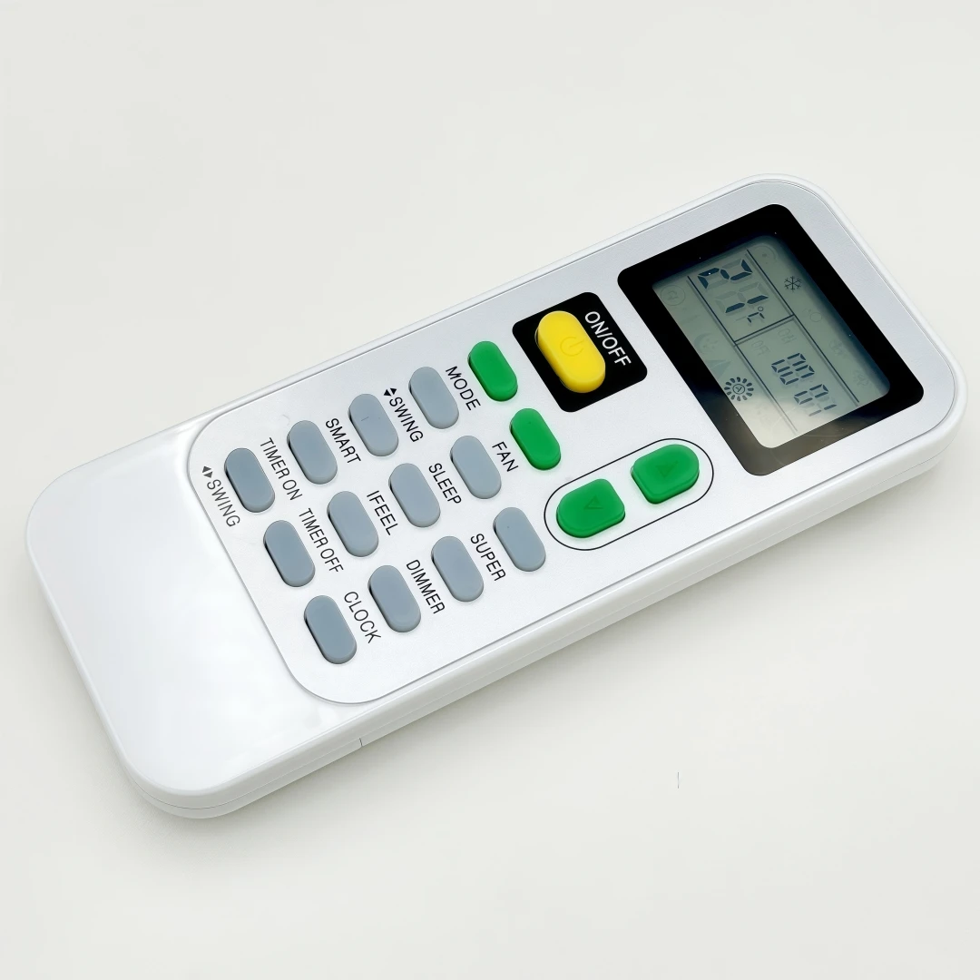 جهاز تحكم AC عن بعد DG11J1-06، J1-06E، J1-06(E) لـ Hisense، GIATSU، HIBERG، ARSHIA، HESSAIRE، VESTEL، CLASS PRO مكيف H12HP1A. متوافق DG11J1-91