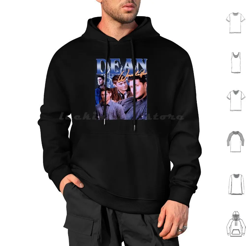 Supernatural Dean Hoodie cotton Long Sleeve Supernatural Castiel Dean Winchester Demon Winchester Ghost Crowley Ghosts