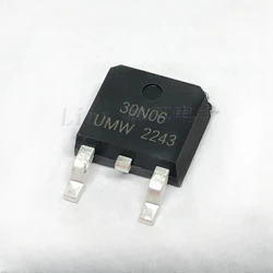 10Pcs/Original 30N06 UMW30N06 field-effect transistor N-channel 60V 30A TO-252 SMT MOSFET