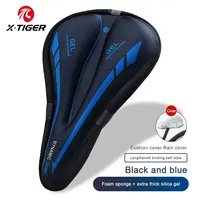X-TIGER Bicycle Seat Cover Soft Thickened 3D Sponge Polymer Bicycle Saddle Seat Mat Breathable Mountain Cycling Seat Accessories