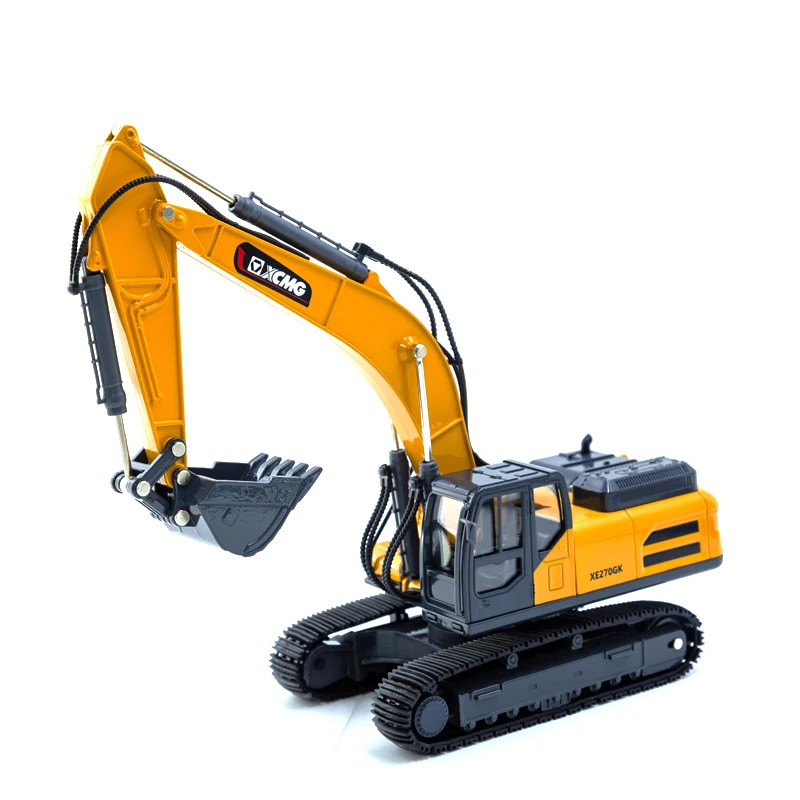 1:40 مقياس نموذج دييكاست لعبة البناء نموذج الأعمال هدية تذكارية طبق الاصل XCMG XE270GK حفارة نموذج جمع اللعب هدية