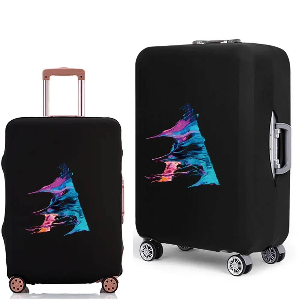 Letter Print Travel Suitcase Dust Cover Luggage Protective Cover for 18\