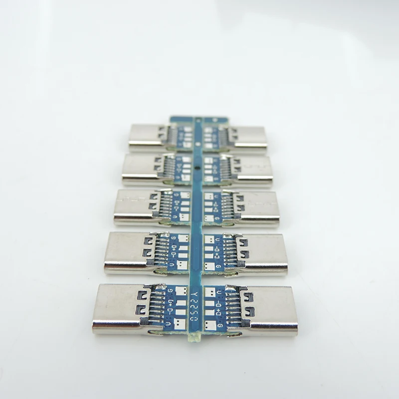 USB 3.1 Type C Connector 4 Pin Test PCB Board Adapter 4P Connector Socket For Data Line Wire Cable Transfer