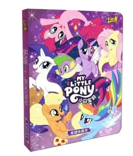 NIEUWE KAYOU My Little Pony Kaarten Engels Goede Maanlicht Sterren Leuke Schaduw Cadeaudoos serie Schattige Anime Verzamelkaarten Speelgoed Cadeaus