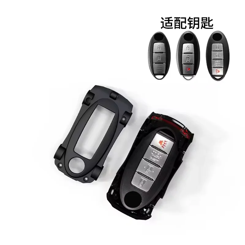 Cool Key สําหรับ Nissan GTR จัดแต่งทรงผม 3 4 5 ปุ่มสําหรับ Nissan GTR JDM R32 R33 R34 รีโมทสมาร์ทกุญแจรถ Fob พวงกุญแจ