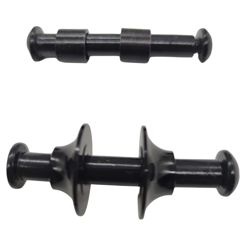 A pair of universal installation front wheel castor spacers and washers for sports wheelchairs, made of space aluminum alloy view 2