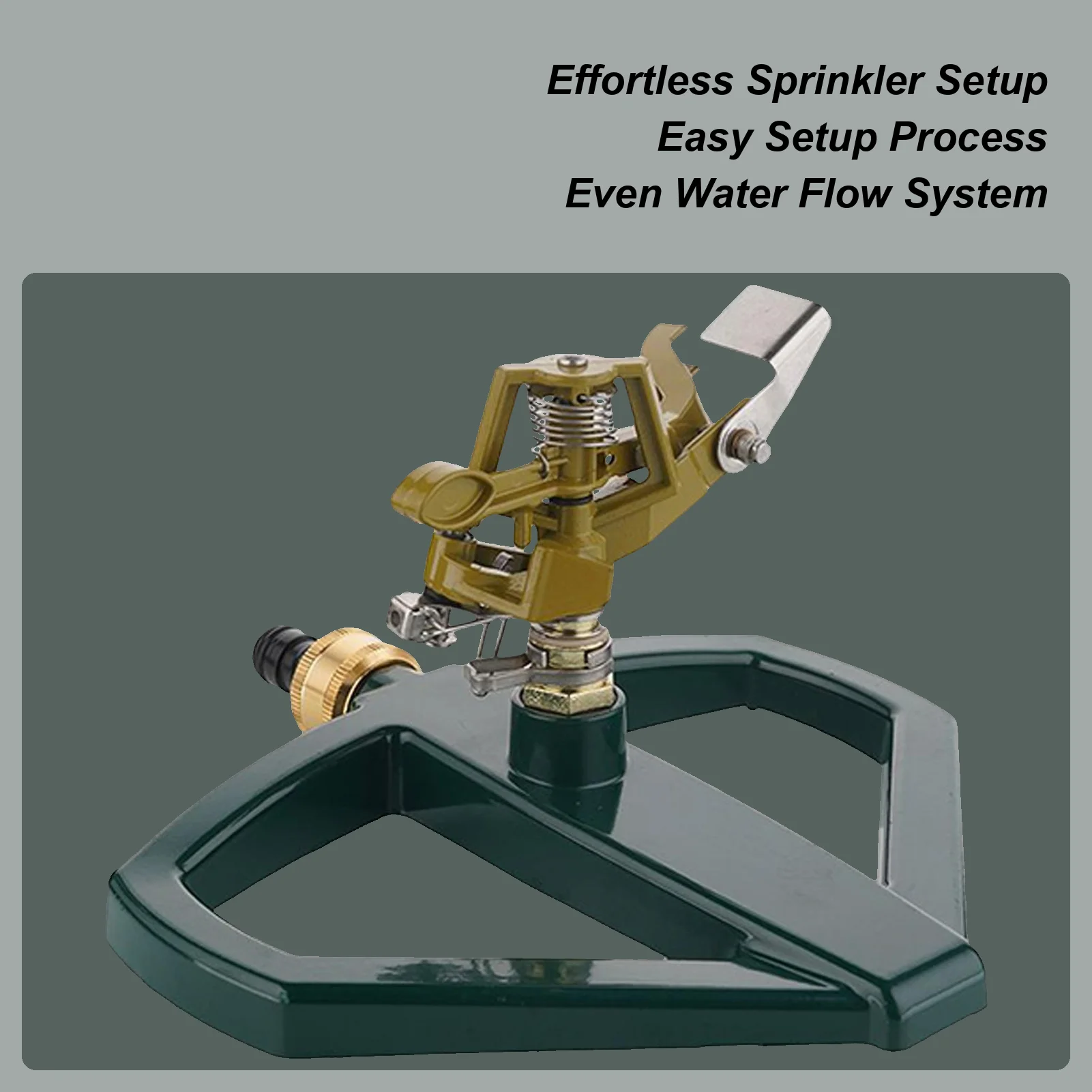 

Lawn Sprinkler Yard Sprinkler for Lawn Watering 360 Degree Rotating Automatic Irrigation System Gardening Accessories for Kids