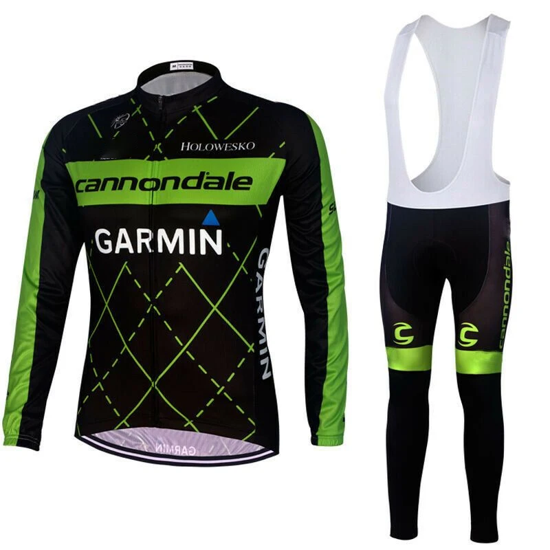 Cannondale New Team Cycling Jersey Set Long Sleeved Uniform Road Bike Racing Summer Wear Ropa Ciclismo Maillot Champion Clothing